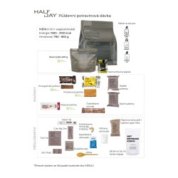 PRO-RATION MRE dávka potravin HALF-DAY MENU 2 (Farmářská šunka)