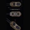 WoSporT duální spínač AXON Dual Switch (SF / CRANE PLUG) – Písková