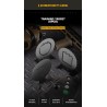 WoSporT set oceľových terčov 10 × 9 cm, 6 ks – Strieborná | ANAREUS