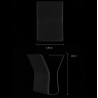 WoSporT Kydex Insert for 7.62 Magazine Pouch, Medium – Black | ANAREUS
