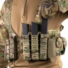Novritsch otevřená MOLLE sumka na SMG zásobník - Zelená