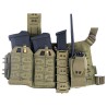 Novritsch otevřená MOLLE sumka na SMG zásobník - Zelená