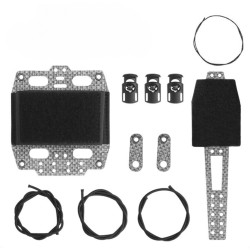 WoSporT NVG Battery Helmet Pouch, Velcro Mount – Black | ANAREUS
