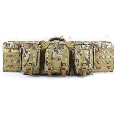 WST Double Rifle Transport Case 107 × 28 × 10 cm – Multicam