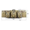 WST Double Rifle Transport Case 107 × 28 × 10 cm – Multicam