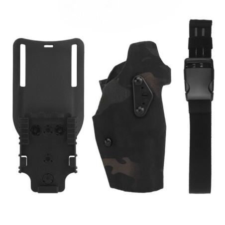 WoSporT pouzdro G-Series GB-78 se sníženou platformou – Multicam Black