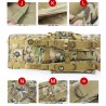 WST Double Rifle Transport Case 107 × 28 × 10 cm – Multicam