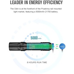 Olight rifle flashlight ODIN - Black
