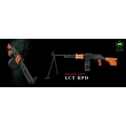 LCT RPD (MOSFET) Airsoft Machine Gun – Black / Wood | ANAREUS