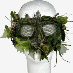 KMCS maskovací síťovina na airsoftové brýle - Green