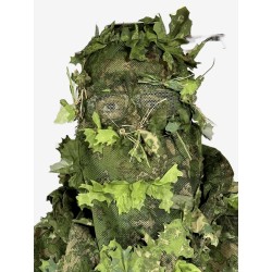 KMCS Camouflage Airsoft Goggle Mesh Mask - Green