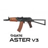 E&L AKS-74UN Platinum GATE ASTER SE V3 - Čierna / drevo