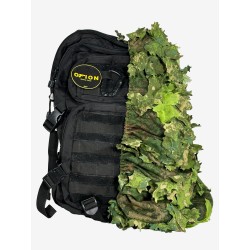 KMCS Pack Cover with 3D Leaves (M) – Next-Gen Green