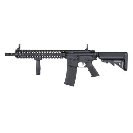 SA Daniel Defence® MK18 BLOCK 2 (SA-P26 Prime™ Aster II ETU) s bezuhlíkovým motorom - Čierna
