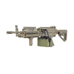A&K MK46 MOD 0 Airsoft Machine Gun - Battleworn Flat Dark Earth