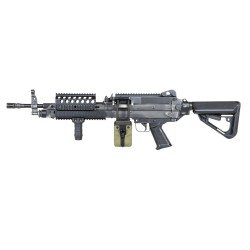 A&K MK46 MOD 0 Airsoft Machine Gun - Battleworn Black
