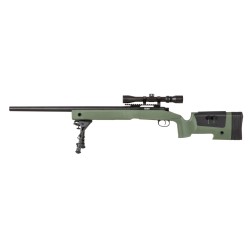 SA-S02 CORE™, manuální (High Velocity) + dvojnožka a optika - Zelená