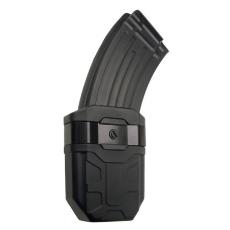 ESP rotačné opaskové / MOLLE puzdro na zásobník 7.62 / AK - Čierna