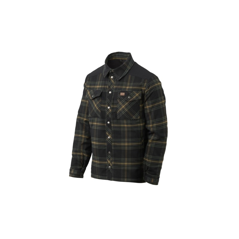 HELIKON Winter Warden Shirt, Long Sleeve - Slate Moorland Plaid