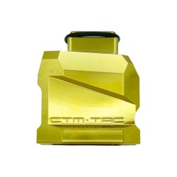 CTM zvětšená hliníková patka zásobníku Hi-Capa - Electroplated Gold