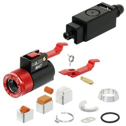 MAXX CNC hliníková hop-up komora/regulátor M4T One (Marui MWS M4 series) - Černá