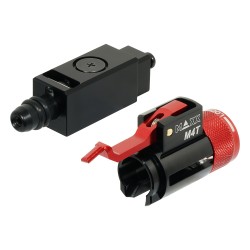 MAXX CNC hliníková hop-up komora/regulátor M4T One (Marui MWS M4 series) - Černá