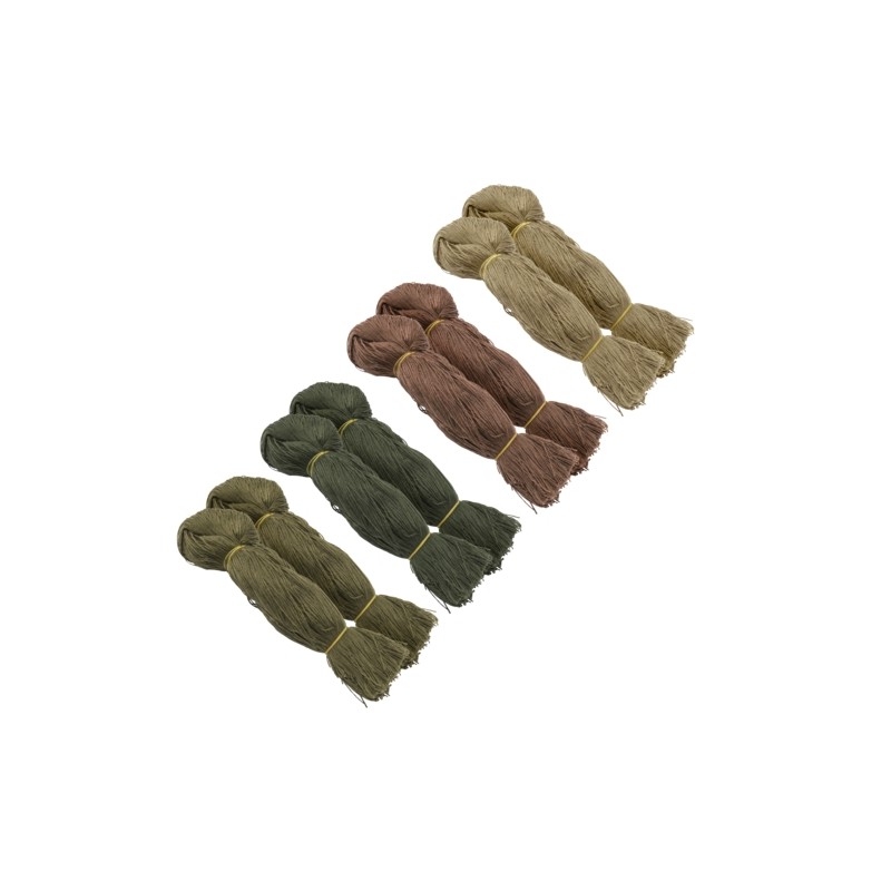 GHILLIE FIBER YARNS - Woodland
