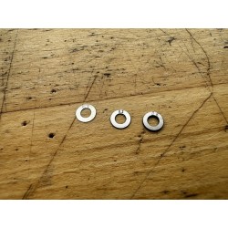 RetroArms podložky INOX 0,1 / 0,2 / 0,5 mm (60 ks) – Ø 3 mm | ANAREUS