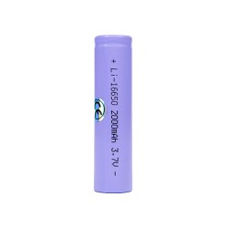 Samsung nabíjecí Li-Ion baterie 16650 (3,7V), 2000 mAh - Fialová