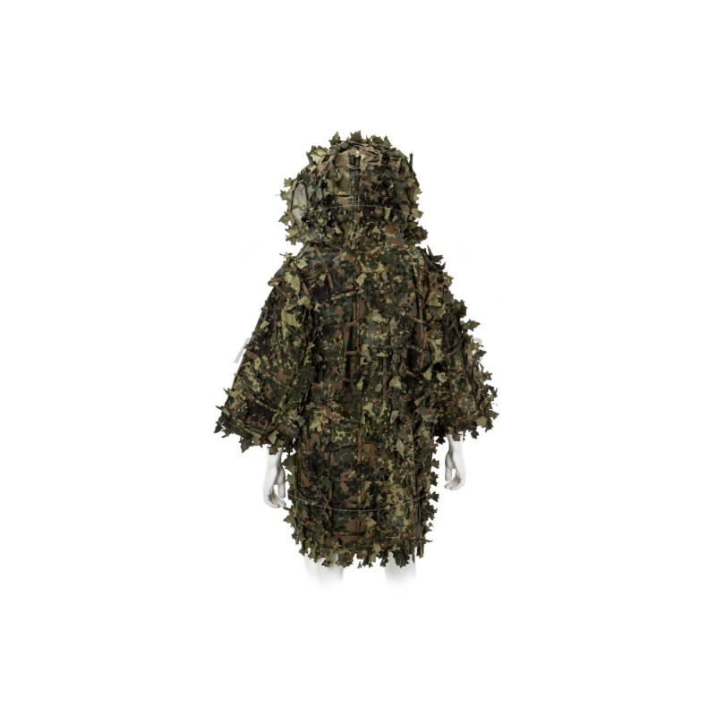 Maskovací převlečník Ghillie Base Leaf  - Flecktarn