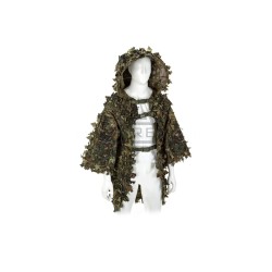 Maskovací převlečník Ghillie Base Leaf  - Flecktarn