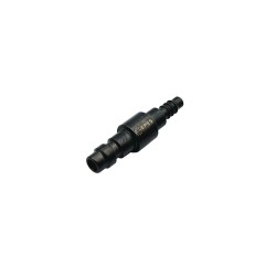 EPeS HPA samouzatváracia QD SC lisovacia spojka 6 mm, US Foster (samec) - Čierna