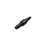 EPeS HPA Self-Locking QD SC Crimp Coupling 6 mm, US Foster (Male) - Black