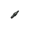 EPeS HPA Self-Locking QD SC Crimp Coupling 6 mm, US Foster (Male) - Black