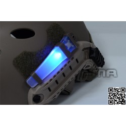 Light tactical positional E-LITE BK - RED