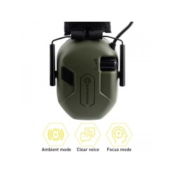 EARMOR elektronické strelecké slúchadlá M300A – OD | ANAREUS