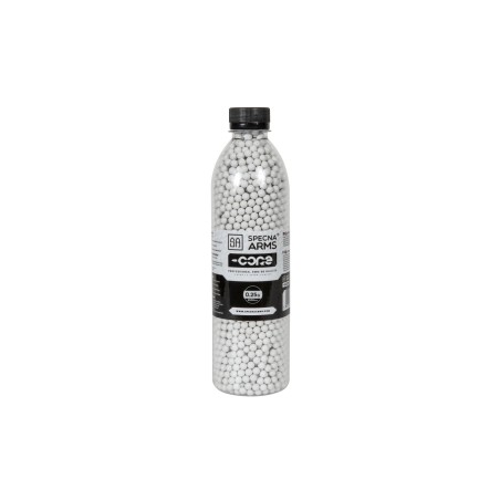 Guličky Specna Arms CORE™ 0,25g, 3000 BBs (fľaša) - Biele