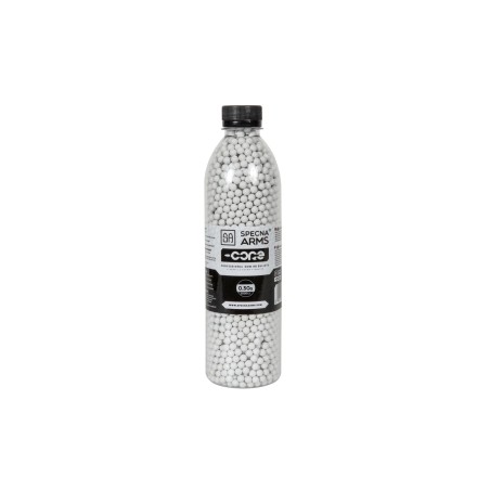 Guličky Specna Arms CORE™ 0,30g, 3000 BBs (fľaša) - Biele