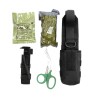 Individual First Aid Pouch IFAK, Black