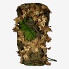 KMCS Pack Cover with 3D Leaves (S) – Next-Gen Brown