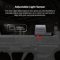 OLIGHT Osight S Red Dot Sight - Black