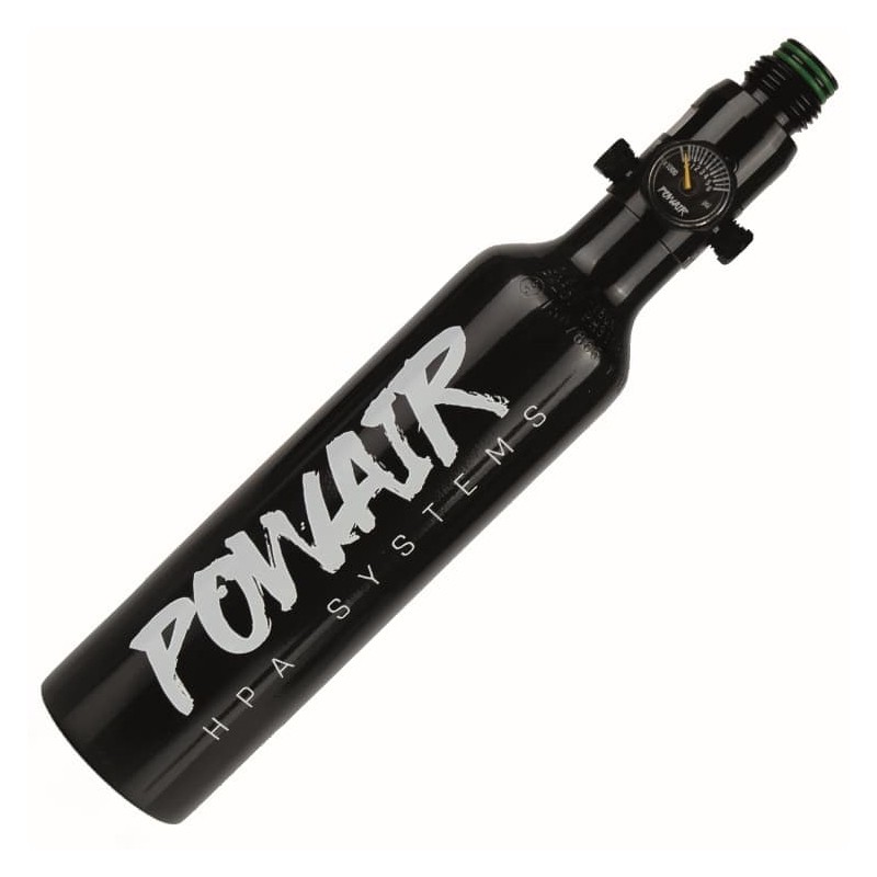 PowAir HPA lahev BASIC Series 13ci / 0,2 l - 3000 PSI - Černá
