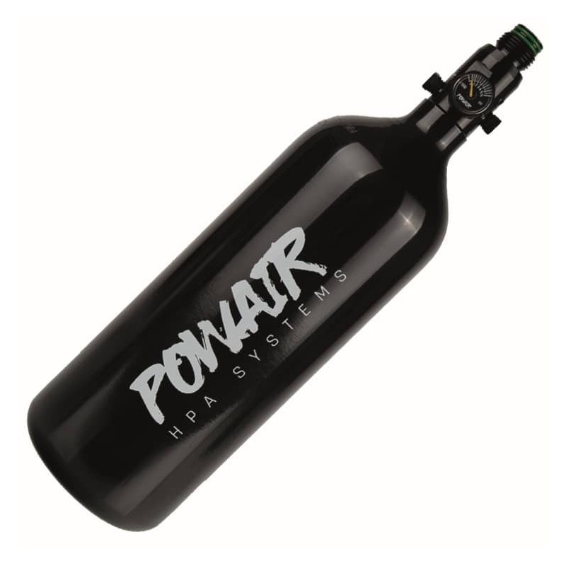 Lahev PowAir BASIC Series Paintball HP 1,0 l/62 ci (200 barů) – hliník