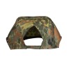 WOLLF SPOT FAST Maritime Helmet Cover - Flecktarn
