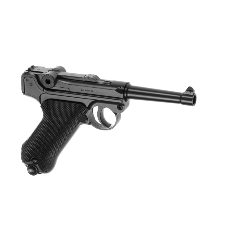 WG Legends / Umarex CO2 pistole Luger P08 Parabellum GNB - Ocelově šedá