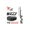 Action Army hliníkový tlmič výšľahu SNAKE T10, 14-mm CCW