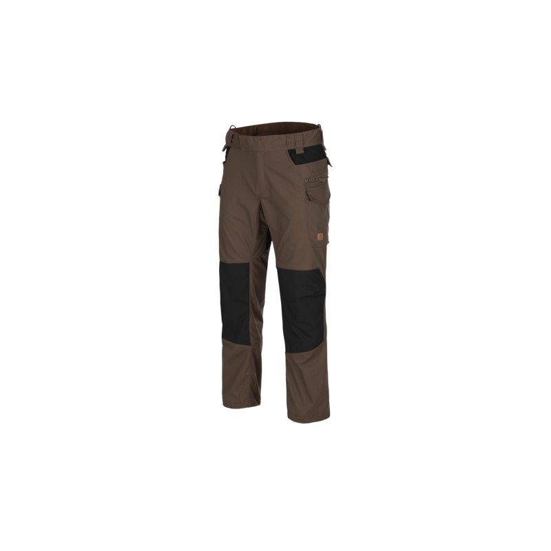 HELIKON PILGRIM Pants® DuraCanvas® - Earth Brown / čierna