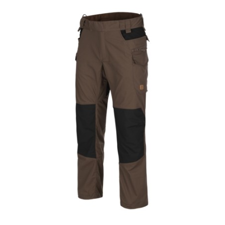 HELIKON PILGRIM Pants® DuraCanvas® - Earth Brown / čierna