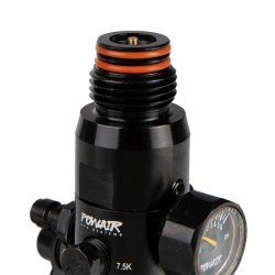 PowAir HPA Regulator MAXREG 300 Bar / 4500 PSI - Černá