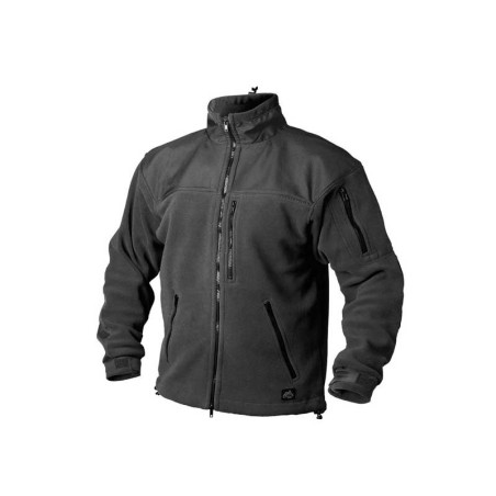 Bunda CLASSIC ARMY fleece - ČERNÁ, vel.XS